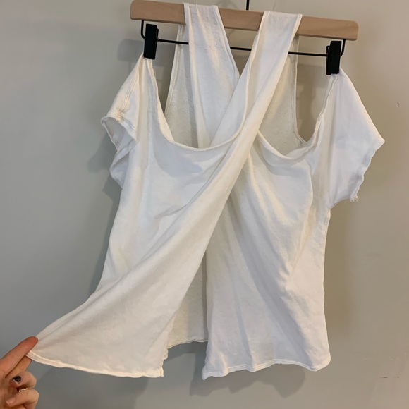 🤍Free People White Tee🤍 - Picture 5 of 5